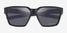 Oakley Briza Matte Black Eco-friendlySunglass Frames from EyeBuyDirect, Closed View