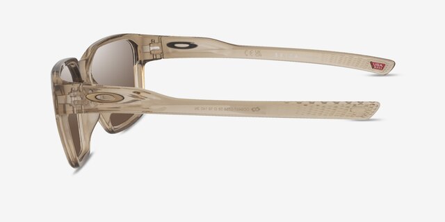 Oakley Briza Polished Sepia Eco-friendlySunglass Frames from EyeBuyDirect, Side View