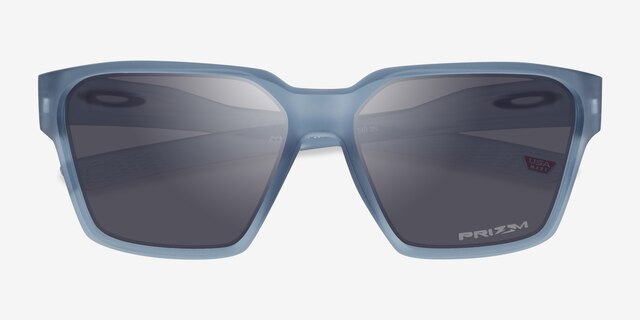 Oakley Briza Matte Transparent Stonewash Eco-friendlySunglass Frames from EyeBuyDirect, Closed View