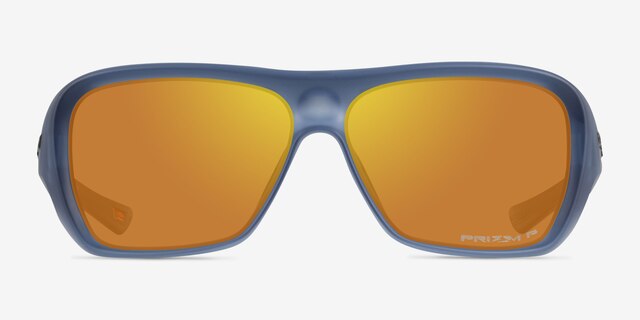 Oakley Chaminade Matte Transparent Abyss PlasticSunglass Frames from EyeBuyDirect, Front View