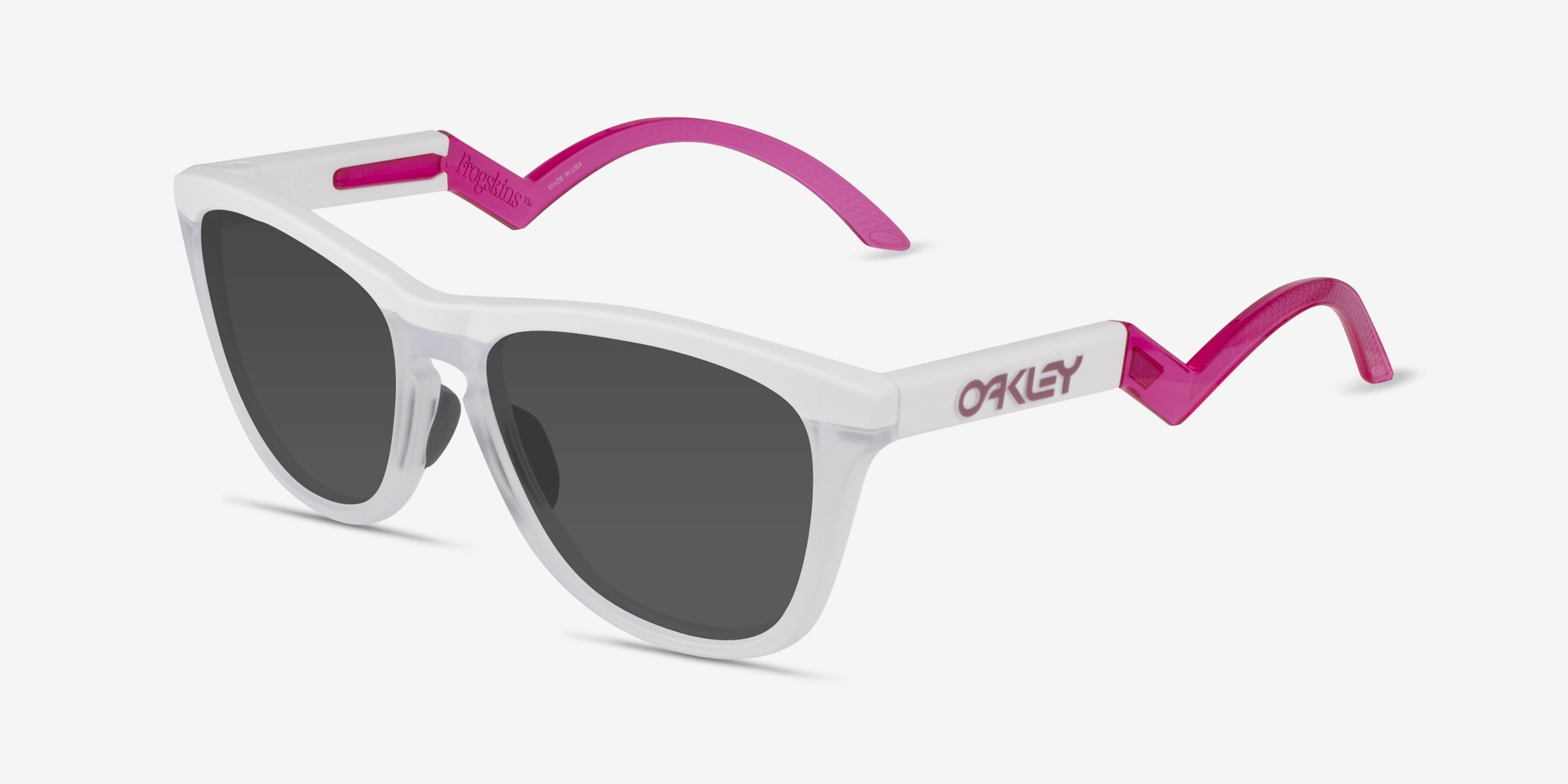 Oakley OO9289 Frogskins Tm - Square Matte Purple Clear Frame