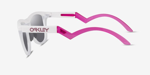Oakley OO9289 Frogskins Tm Matte White Eco-friendlySunglass Frames from EyeBuyDirect, Side View