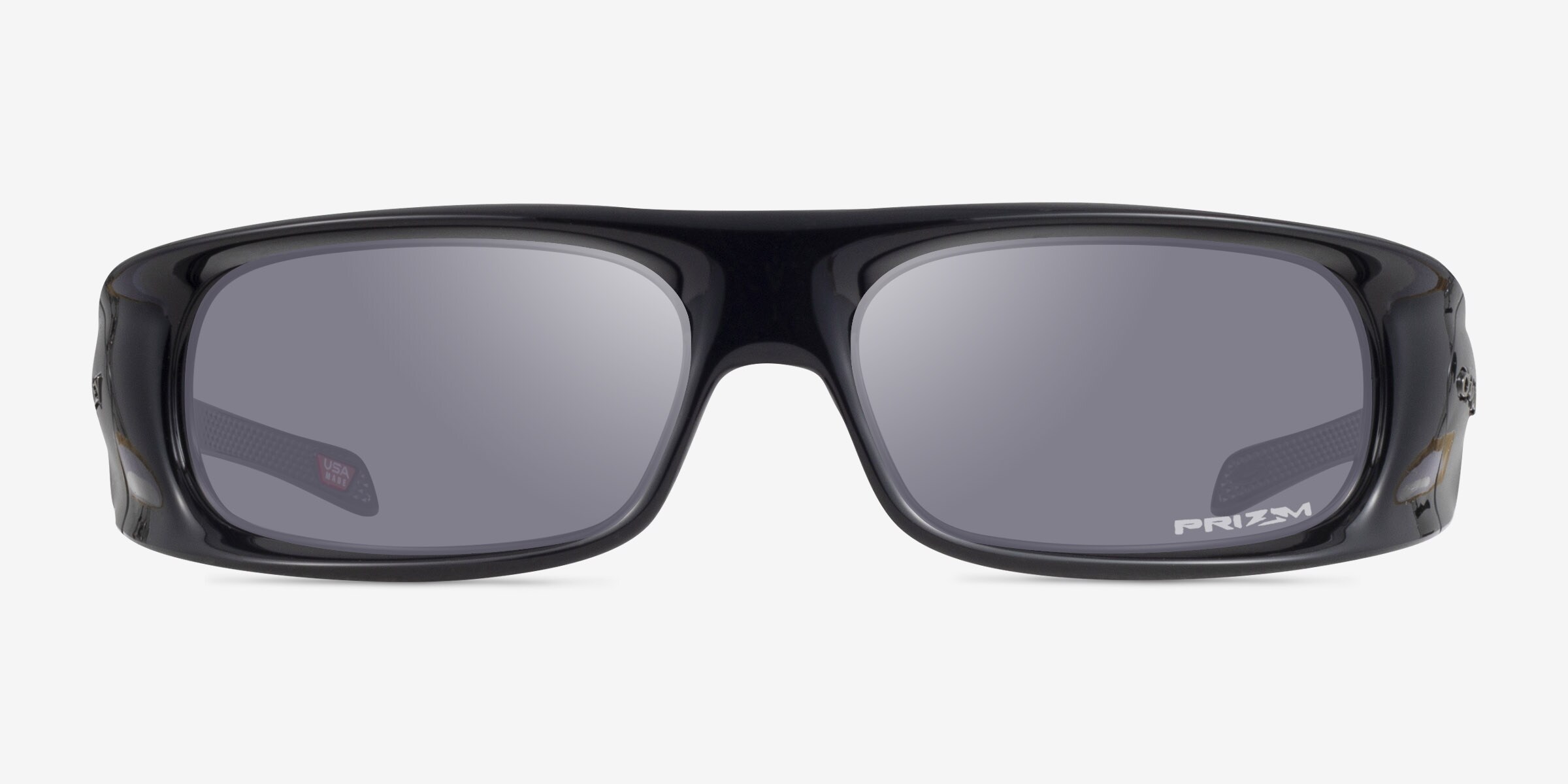 Oakley Highland - Rectangle Black Frame Prescription Sunglasses