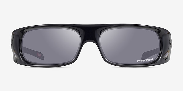 Oakley Highland Black Eco-friendlySunglass Frames from EyeBuyDirect, Front View