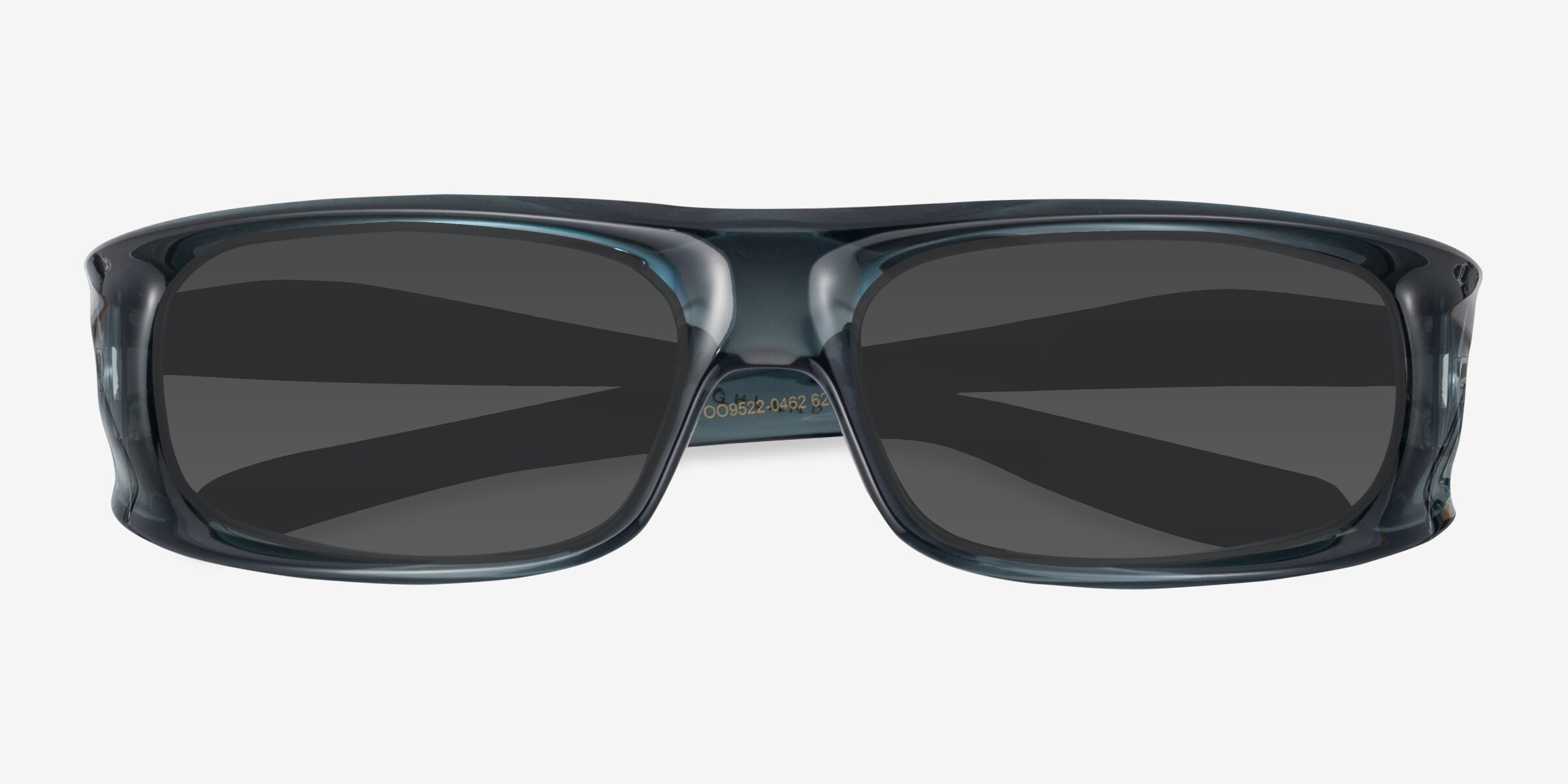 Oakley Highland - Rectangle Black Frame Prescription Sunglasses