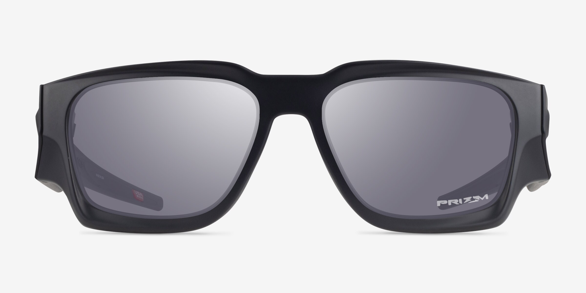 Oakley Instagator - Rectangle Matte Black Frame Sunglasses For Men