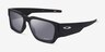 Oakley Instagator Matte Black Eco-friendlySunglass Frames from EyeBuyDirect, Angle View