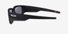 Oakley Instagator Matte Black Eco-friendlySunglass Frames from EyeBuyDirect, Side View