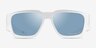 Oakley Instagator Matte White Eco-friendlySunglass Frames from EyeBuyDirect, Front View