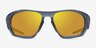 Oakley Lateralis Matte Transparent Abyss PlasticSunglass Frames from EyeBuyDirect, Front View