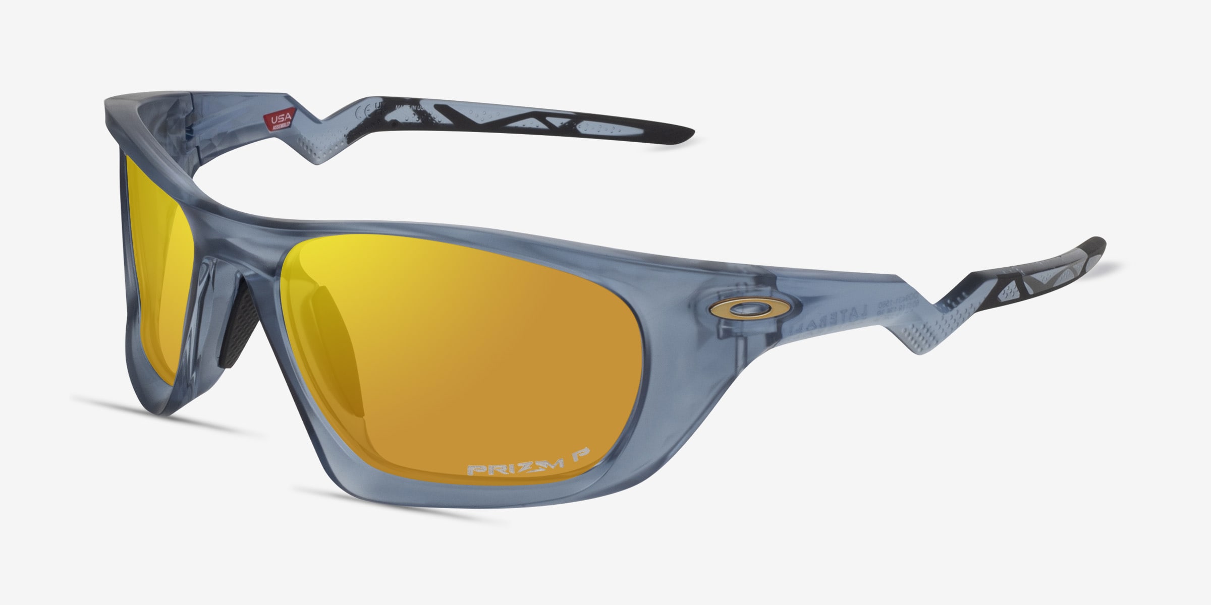Oakley Lateralis - Rectangle Matte Transparent Abyss Frame
