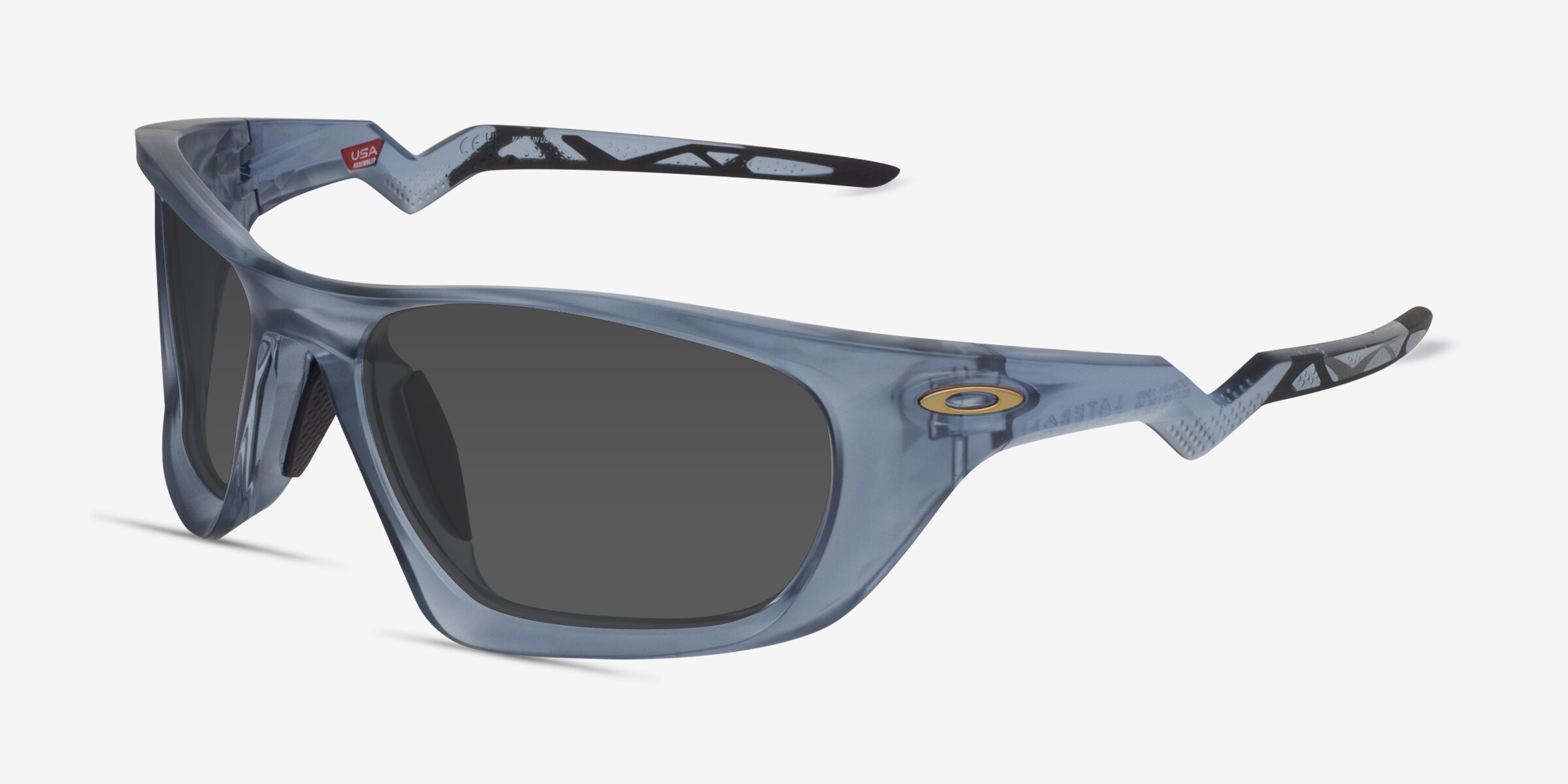 Oakley Lateralis - Rectangle Matte Transparent Abyss Frame