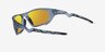 Oakley Lateralis Matte Transparent Abyss PlasticSunglass Frames from EyeBuyDirect, Side View