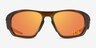 Oakley Lateralis Matte Dark Amber PlastiqueSoleil de Lunette de vue d'EyeBuyDirect, Vue de Face