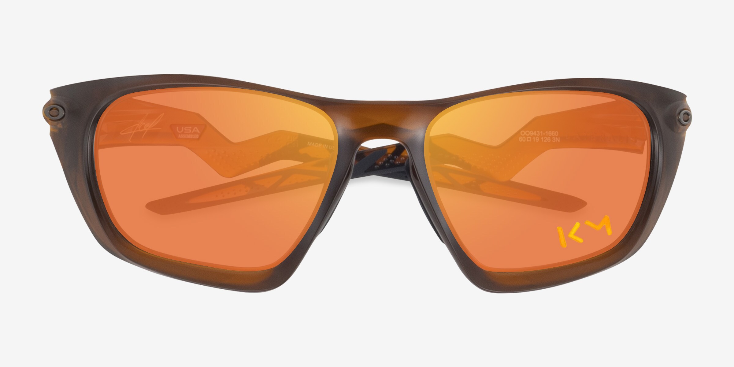 Oakley Lateralis - Rectangle Matte Transparent Abyss Frame