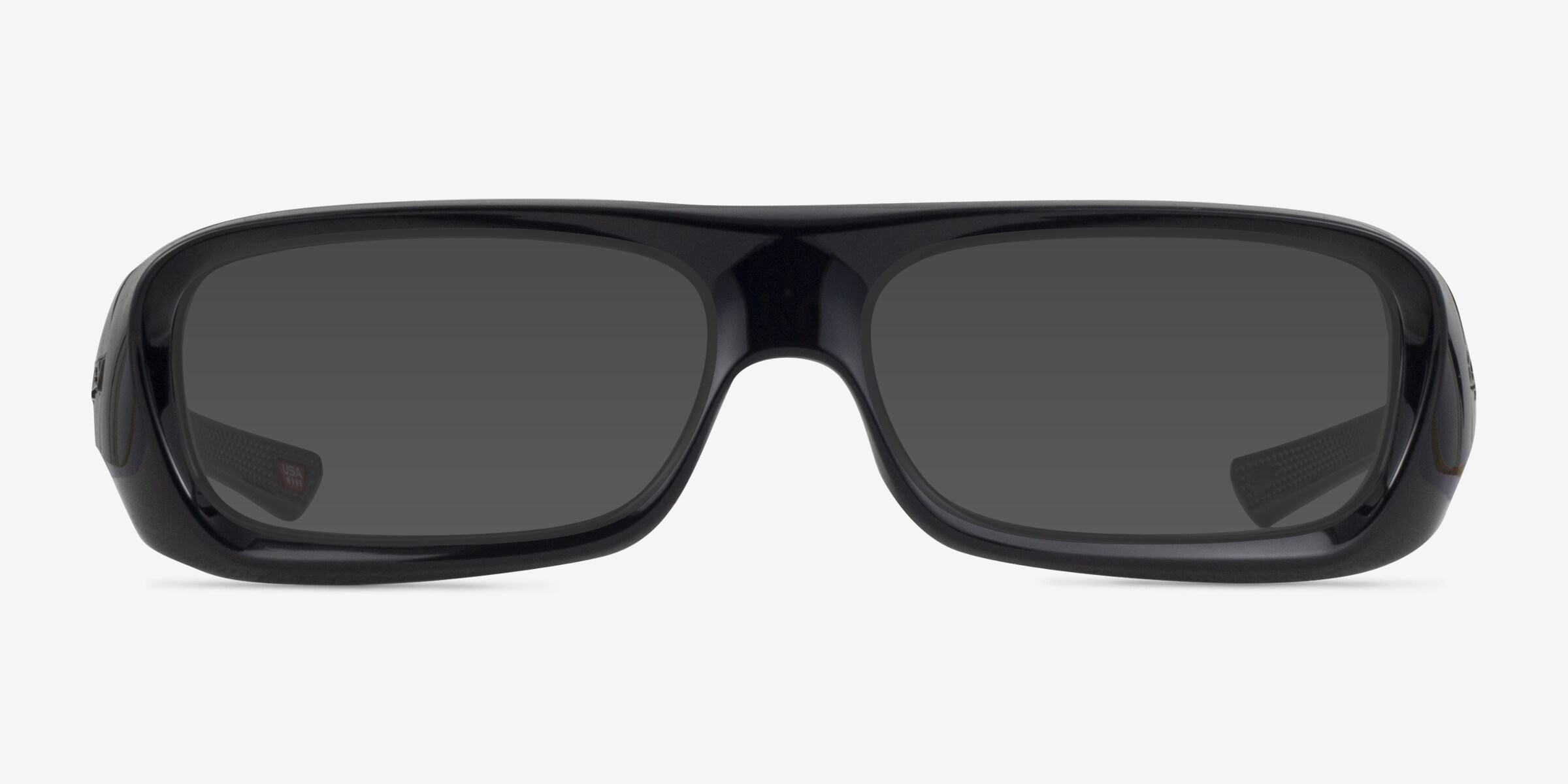 Oakley Permian - Rectangle Black Frame Prescription Sunglasses