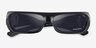 Oakley Permian Black Eco-friendlySunglass Frames from EyeBuyDirect, Closed View