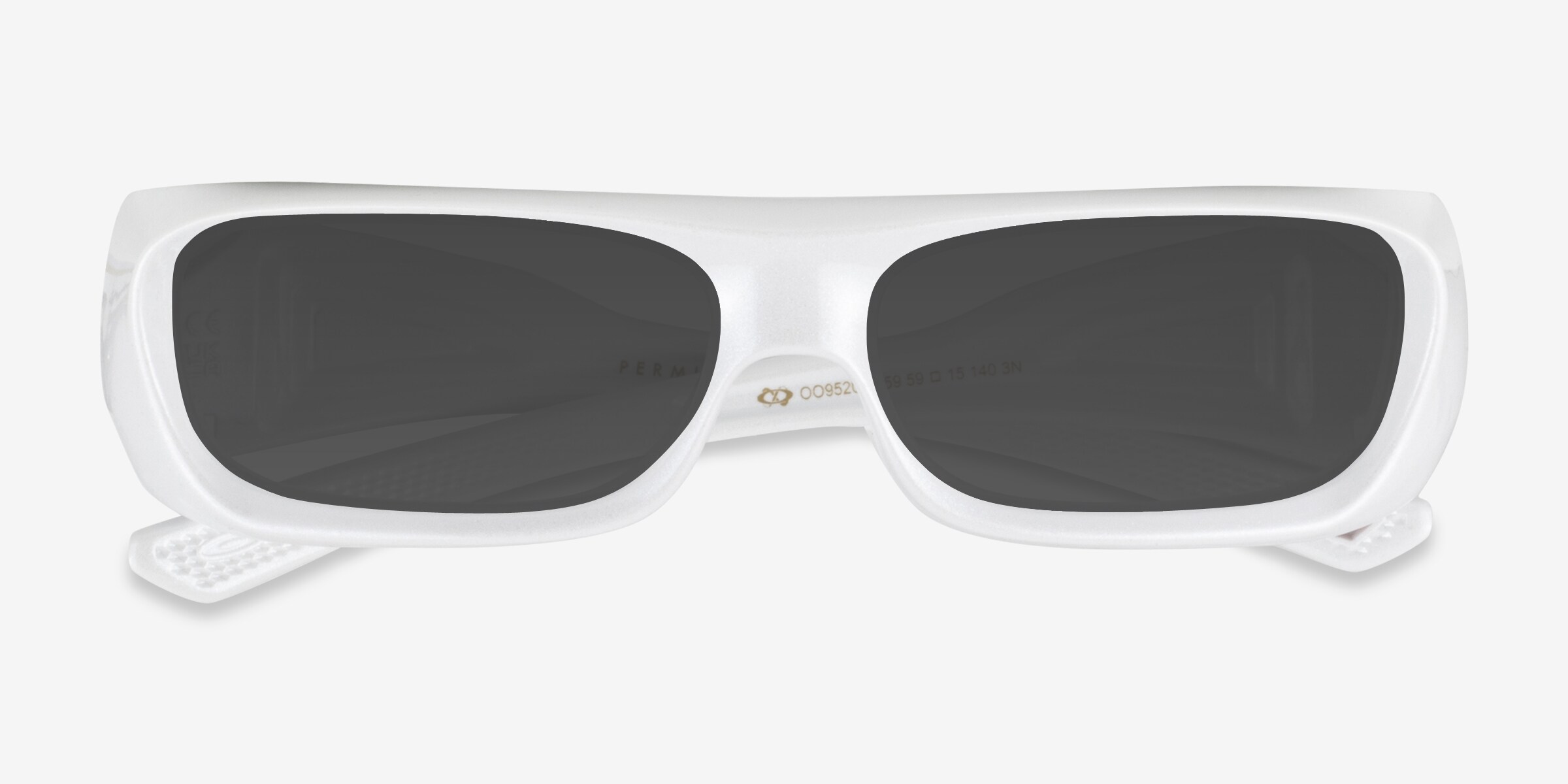 Oakley Permian - Rectangle Pearl White Frame Prescription