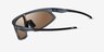 Oakley Rslv Matte Transparent Abyss PlastiqueSoleil de Lunette de vue d'EyeBuyDirect, Vue de Côté