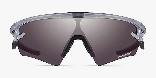 Oakley Sphaera Matte Clear PlasticSunglass Frames from EyeBuyDirect, Front View