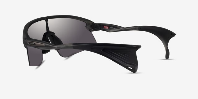 Oakley OO9517 Stunt Devil Gray Smoke PlasticSunglass Frames from EyeBuyDirect, Side View