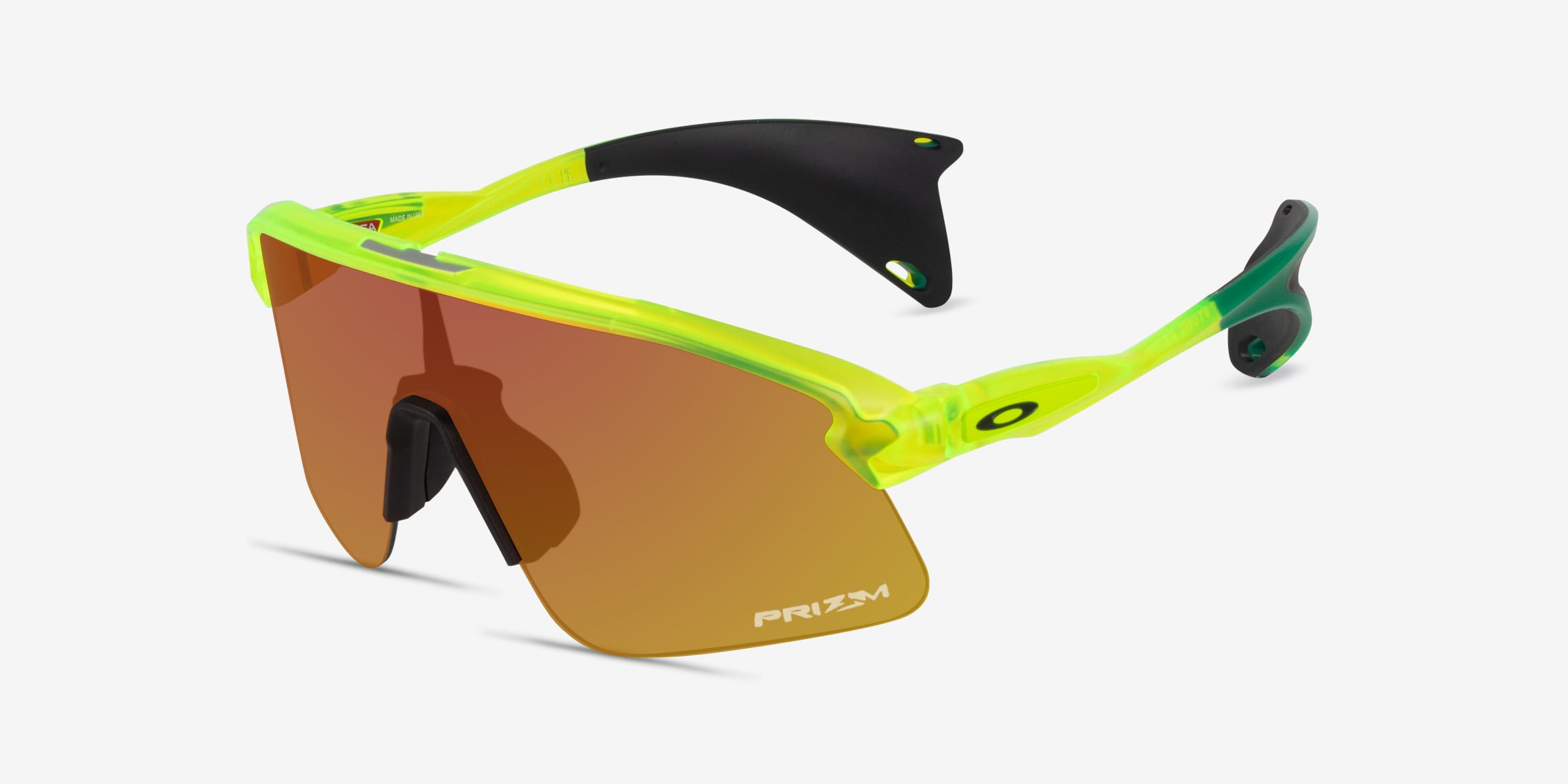 oakley FLRGHT PATH LARGE オリーブグリーン ミラー Oakley OO9517 Stunt Devil - Rectangle Gray Smoke Frame