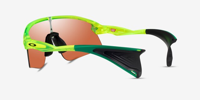 Oakley OO9518 Stunt Devil Matte Uranium PlasticSunglass Frames from EyeBuyDirect, Side View