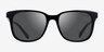 Coach HC8313U C2095 Noir AcétateSoleil de Lunette de vue d'EyeBuyDirect, Vue de Face