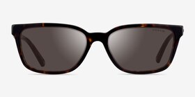 Coach HC8328U C6196 Écaille Noire Acétate Soleil de Lunette de vue d'EyeBuyDirect, Vue de Face