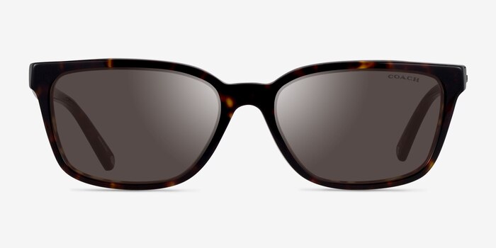 Coach HC8328U C6196 Écaille Noire Acétate Soleil de Lunette de vue d'EyeBuyDirect