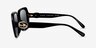 Coach HC8329U C6188 Noir AcétateSoleil de Lunette de vue d'EyeBuyDirect, Vue de Côté