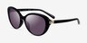 Coach HC8348U Cd479 Noir AcétateSoleil de Lunette de vue d'EyeBuyDirect, Vue d'Angle