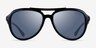 Coach HC8406U Cw183 Noir PlastiqueSoleil de Lunette de vue d'EyeBuyDirect, Vue de Face