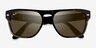 Ray-Ban RB4407 Tortoise PlasticSunglass Frames from EyeBuyDirect, Closed View