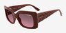 Vogue Eyewear VO5481S Full Bordeaux PlasticSunglass Frames from EyeBuyDirect, Angle View