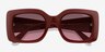 Vogue Eyewear VO5481S Full Bordeaux PlasticSunglass Frames from EyeBuyDirect, Closed View