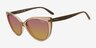 Vogue Eyewear VO5484S Transparent Brown PlasticSunglass Frames from EyeBuyDirect, Angle View