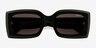 Vogue Eyewear VO5526S Black PlasticSunglass Frames from EyeBuyDirect, Closed View
