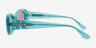 Vogue Eyewear VO5582S Transparent Torquoise AcetateSunglass Frames from EyeBuyDirect, Side View