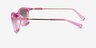 Armani Exchange AX4146SU Watermelon MétalSoleil de Lunette de vue d'EyeBuyDirect, Vue de Côté