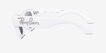 Ray-Ban RB4940B Wayfarer Puffer White With Strass PlasticSunglass Frames from EyeBuyDirect, Side View
