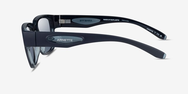 ARNETTE Bounce Navy Eco-friendlySunglass Frames from EyeBuyDirect, Side View