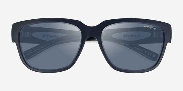ARNETTE Bounce Navy Eco-friendlySunglass Frames from EyeBuyDirect, Closed View