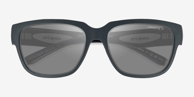 ARNETTE Bounce Dark Gray Alternative MaterialsSunglass Frames from EyeBuyDirect, Closed View