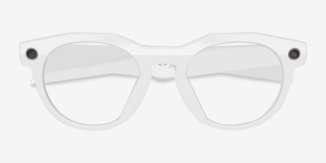 Oakley Meta HSTN Warm Gray Plastic from EyeBuyDirect, Closed View