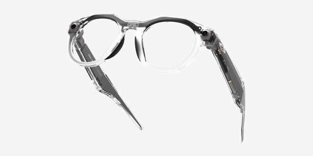 Oakley Meta HSTN Clear Plastic from EyeBuyDirect