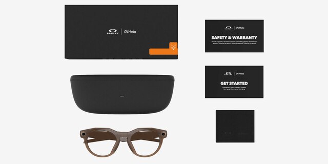 Oakley Meta HSTN Brown Smoke Plastic from EyeBuyDirect