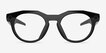 Oakley Meta HSTN Black Plastic from EyeBuyDirect, Front View
