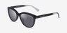 Coach HC8285U L1137 Black PlasticSunglass Frames from EyeBuyDirect, Angle View