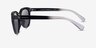 Coach HC8285U L1137 Black PlasticSunglass Frames from EyeBuyDirect, Side View